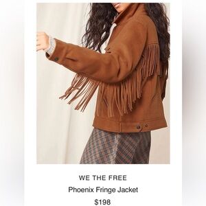 WE THE FREE Phoenix Fringe Jacket Medium
